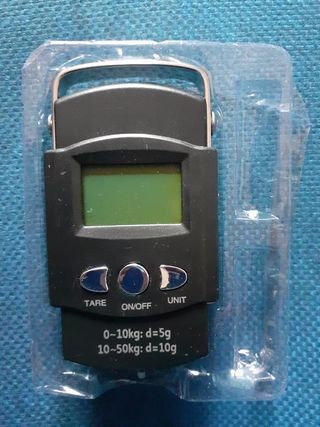 BALANZA BASCULA DIGITAL PORTÁTIL CON GANCHO NUEVA