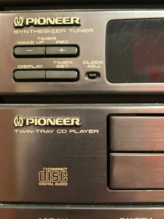 Equipo música Pioneer vintage