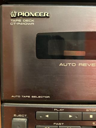 Equipo música Pioneer vintage