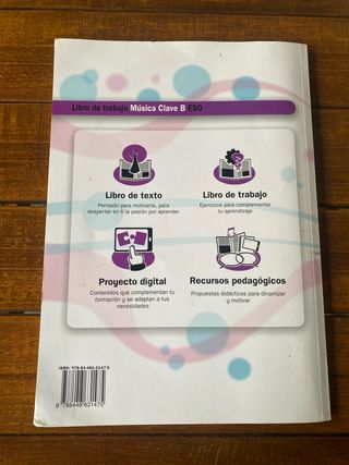 Libro de trabajo Música Clave B. NOVA: ESO