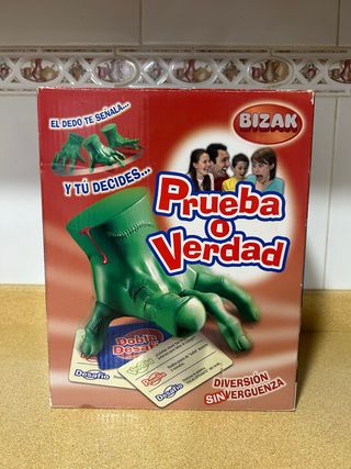 Juego de Mesa Prueba o Verdad Bizak