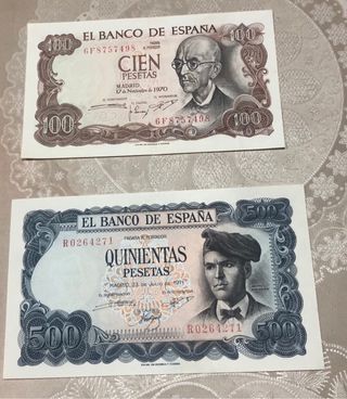 Billetes antiguos colecionista 
