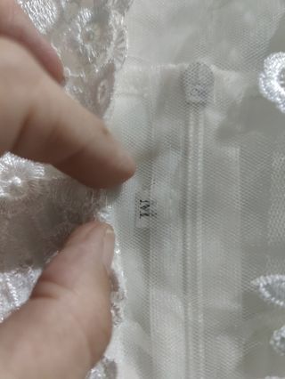 Vestido novia blanco encaje