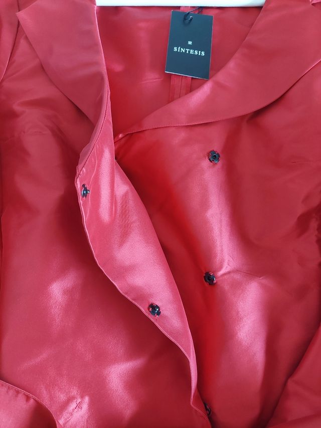 Chaqueta  100% seda,  Sintesis