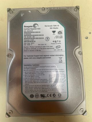 Seagate Barracuda 7200.10 - 500GB IDE