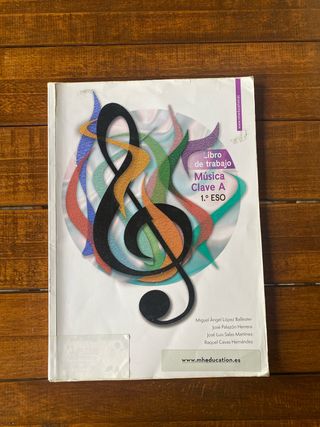 Libro Música Clave A 1º ESO