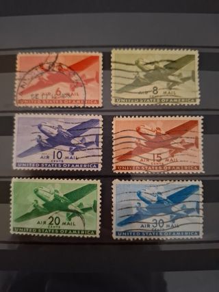 Sellos Aviones II Guerra Mundial. 1941