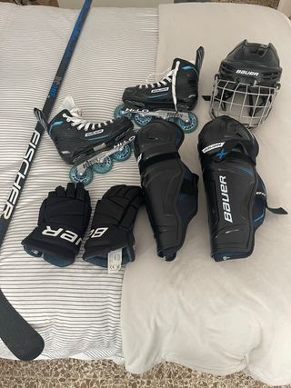 Equipo Hockey Bauer: Patines, casco y más