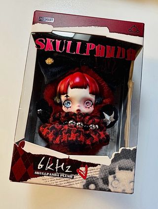 SKULLPANDA Plush-6kHz — POP MART Edizione limitata
