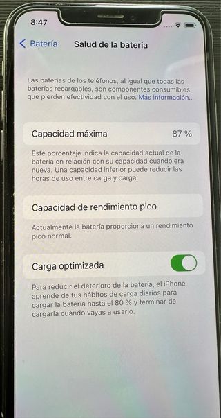 iPhone X 64GB - Negro/Plata