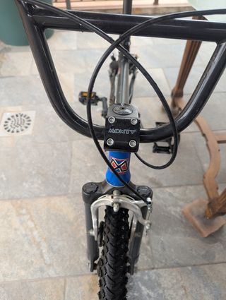 Monty 119 Race - BMX.
Replica Alfredo Moreno