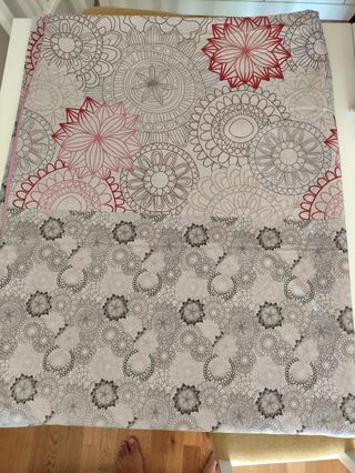 Funda nórdica 90cm - Gris y Rosa