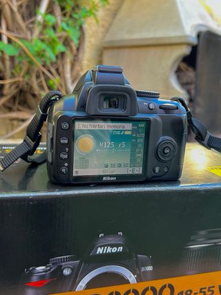 !!OFERTA!! Cámara Nikon PRO y Objetivo Nikon 18/55