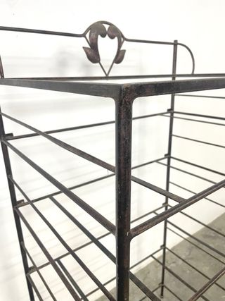 Estantería metal marrón