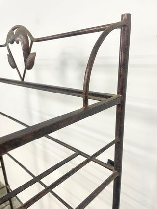 Estantería metal marrón