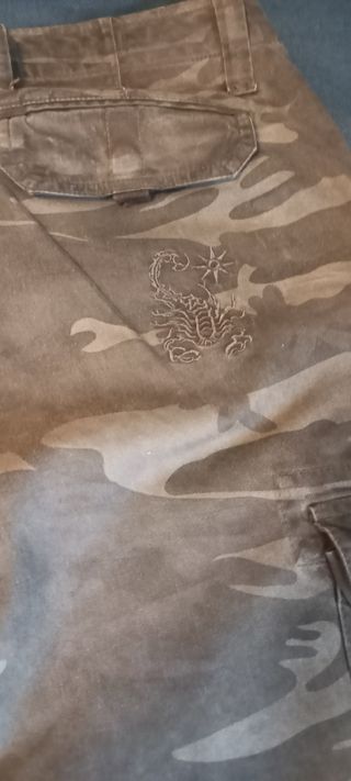 Pantaloni Cargo Mimetici