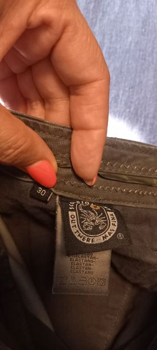 Pantaloni Cargo Mimetici