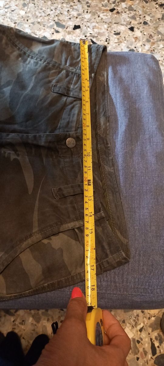 Pantaloni Cargo Mimetici