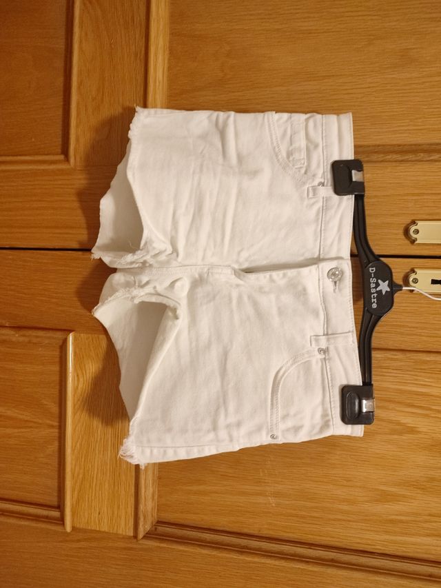 Shorts Lefties blancos mujer M