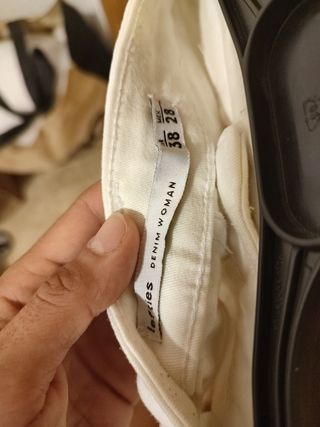 Shorts Lefties blancos mujer M