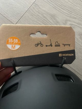 Casco Oxelo Decathlon M - NUEVO