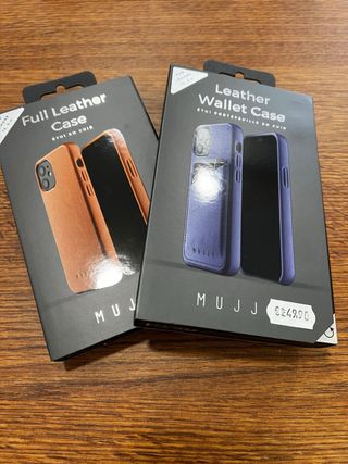 Fundas iPhone 12 mini MUJJ - Piel
