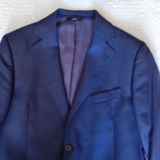 Americana azul Señor Tarrasa sastreria.100% lana