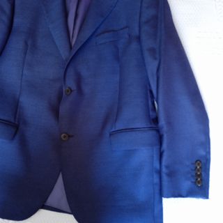 Americana azul Señor Tarrasa sastreria.100% lana