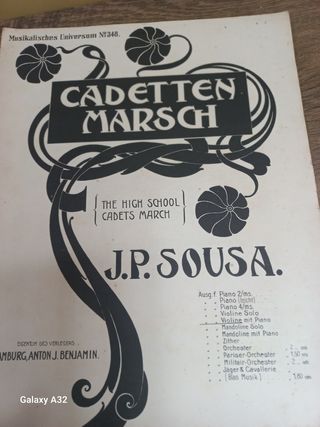 3 Spartiti Violino & Pianoforte