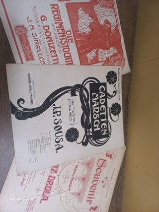 3 Spartiti Violino & Pianoforte