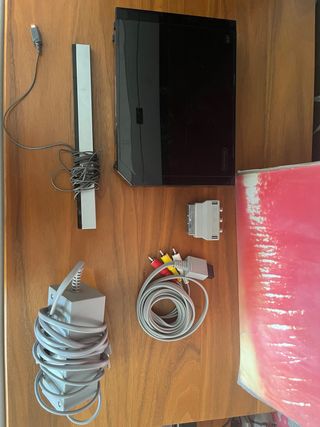 Wii negra - consola completa