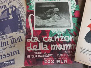 Spartiti musicali vintage