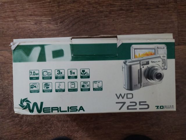 Cámara digital Werlisa WD725 - 7MP
