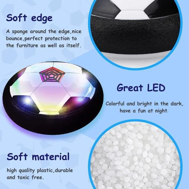 Fútbol flotante LED infantil