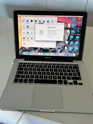 MacBook Pro 13”Plata - OS X Yosemite