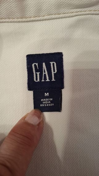 Chaqueta vaquera GAP blanca