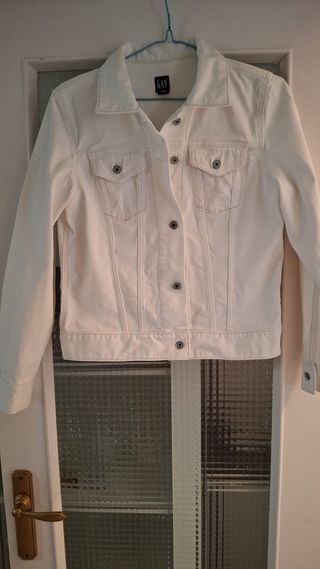 Chaqueta vaquera GAP blanca