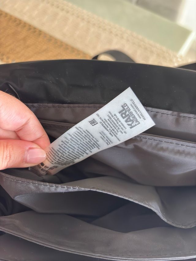 Bolso Karl Lagerfeld negro