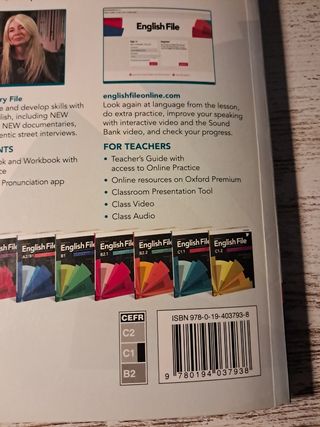 English File c1.1 Fourth Edition Student's book+wb