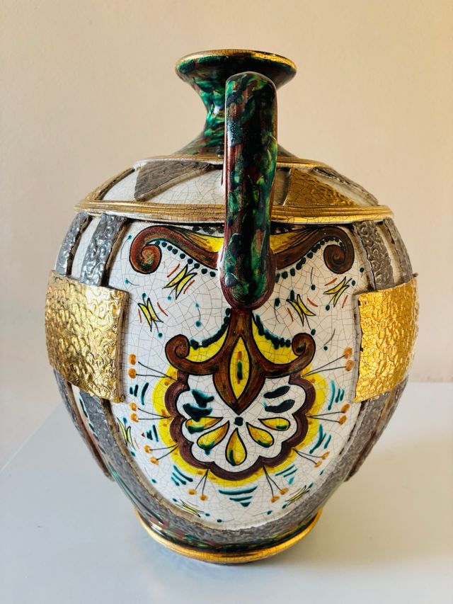 Jarrón Cerámica Vintage, Valencia