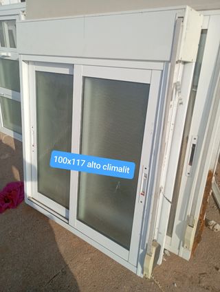 Ventana Corredera Climalit 100x117 alto