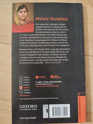 Oxford Bookworms 3e 2 Fact File Malala Yousafzai