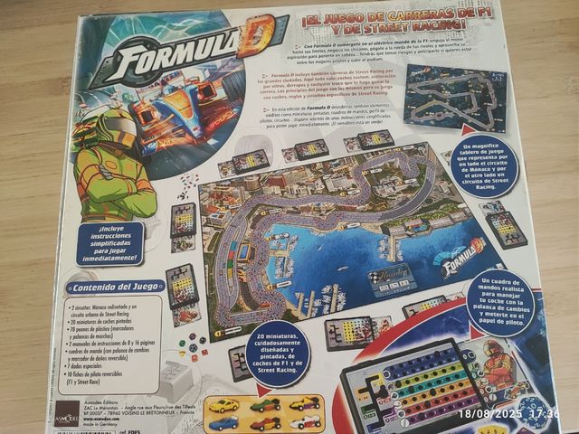 Formula D: Juego de carreras