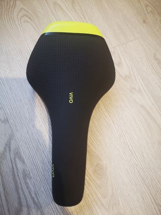Sillín bici VIVO - Negro/Amarillo