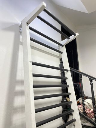 Barra Dominadas Blanca - Pared