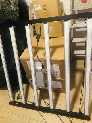 Panel LED cultivo 6x barras. tengo dos paneles