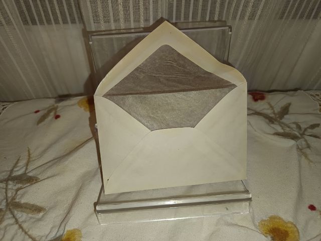 Sobres y papel carta luto vintage