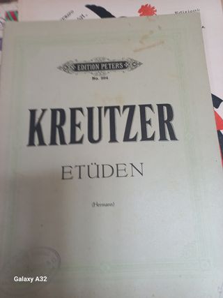 Kreutzer Etüden (Hermann) - Ed. Peters