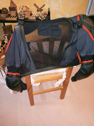 Peto motocros negro-rojo