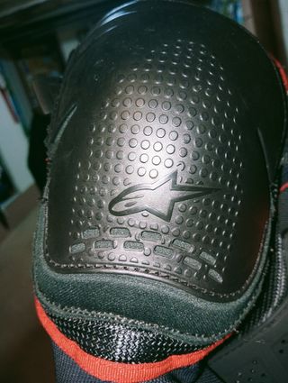 Peto motocros negro-rojo